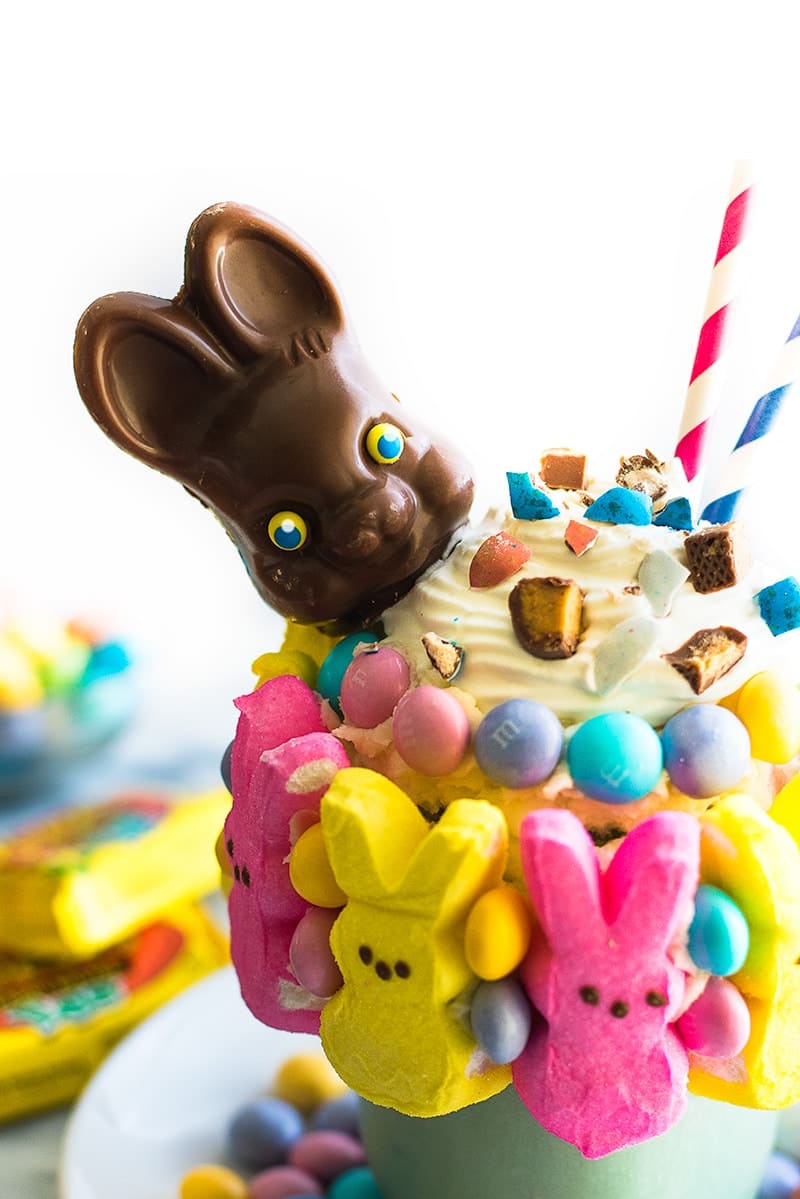 Crafting the Ultimate Leftover Easter Candy Freakshake